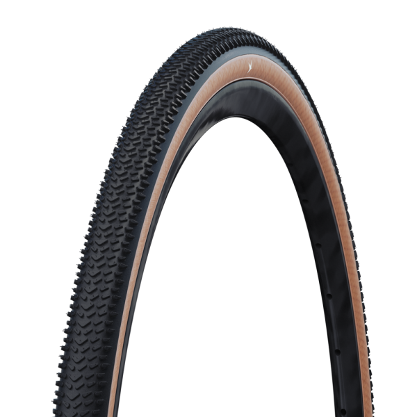 Schwalbe G-One R PRO Super Race V-Guard TLE 28" Addix Race sulankstoma padanga | Transparent Sidewall