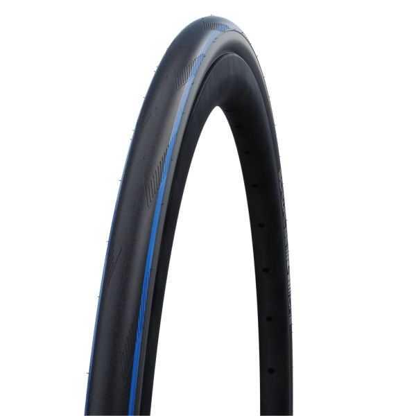 Schwalbe One Performance RaceGuard 28" Addix Folding Tire | Blue Stripes