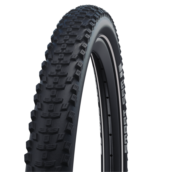 Schwalbe Smart Sam Plus DD GreenGuard 26" Addix E-50 Tire | Black Reflex