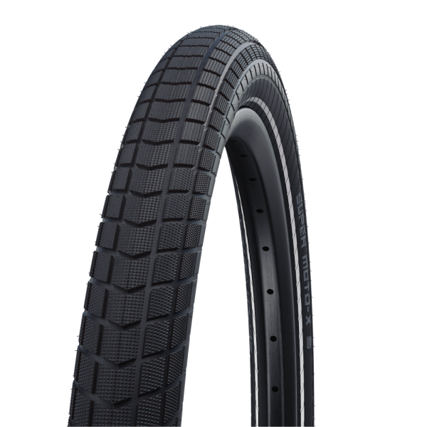 Schwalbe Super Moto-X  Performance RaceGuard 20" Addix E-50 Tire | Black Reflex