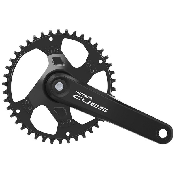 Shimano Cues FC-U4000-1 Crankset | 42T | 1x11/10/9-speed