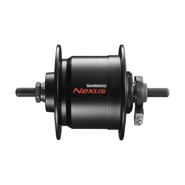 Shimano Nexus DH-C3000-2N-NT priekinė rato stebulė su integruotu generatoriumi | 16-28" | 100x140 mm