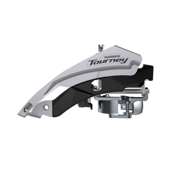 Shimano Tourney FD-TY600 Front Derailleur | 3x6/7/8 | Top Swing | 28.6-34.9 mm 