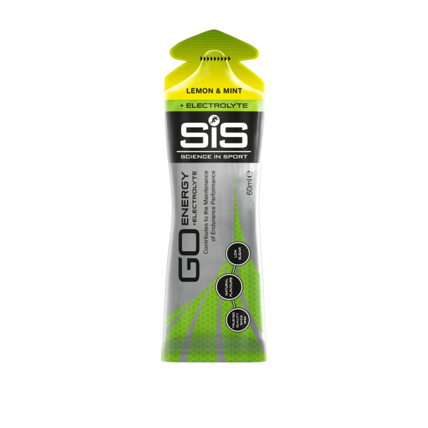 SIS Go Energy + Electrolyte energetinis gelis | 60ml | Lemon & Mint