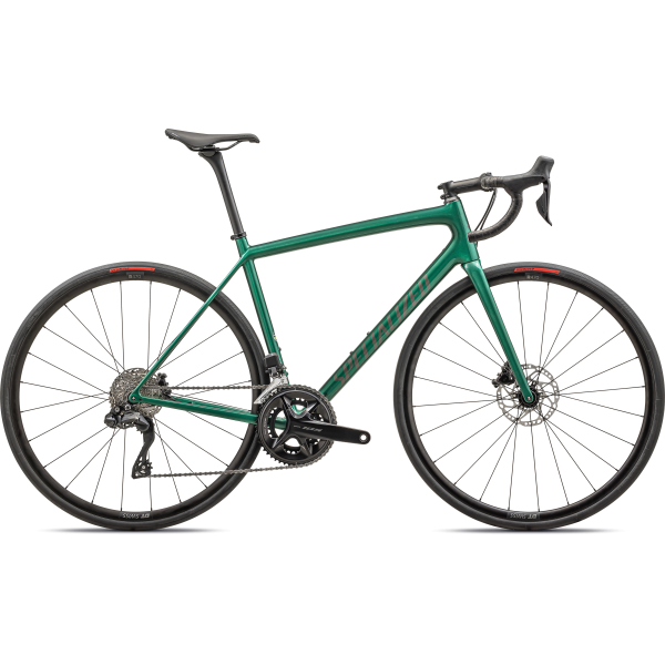 Specialized Aethos Comp - Shimano 105 Di2 plento dviratis | Gloss Metallic Pine Green