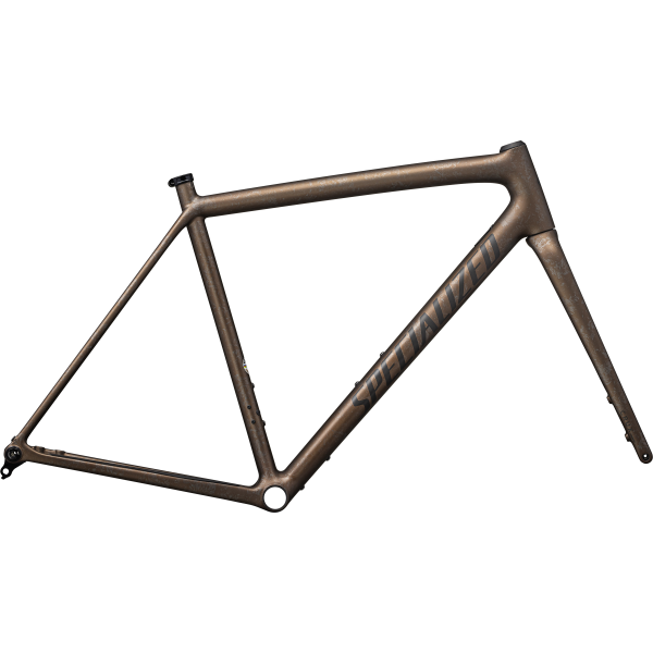 Specialized Crux 10r rėmas | Burnt Gold Metallic - Black Pearl Dry Impasto