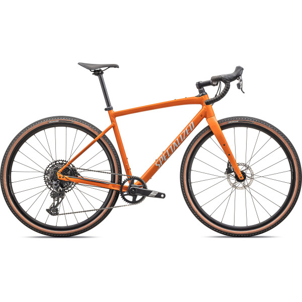 Specialized Diverge Comp E5 Gravel dviratis | Satin Amber Glow