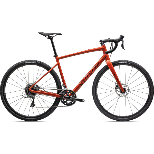 Specialized Diverge E5 Gravel dviratis | Gloss Redwood - Rusted Red