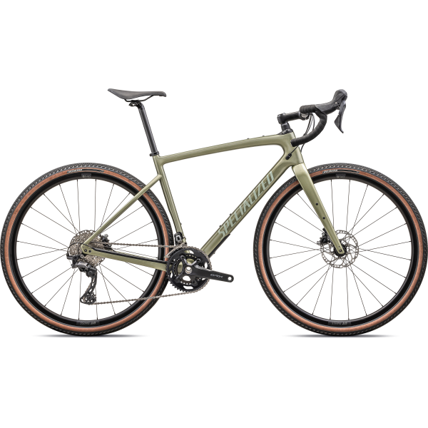 Specialized Diverge Sport Carbon Gravel dviratis | Satin Metallic Spruce - Spruce