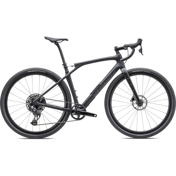 Specialized Diverge STR Expert Gravel dviratis | Satin Black - Diamond Dust