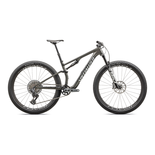Specialized Epic 8 Expert Mountain Bike | Gloss Carbon - Black Pearl White