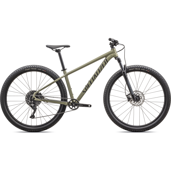 Specialized Rockhopper Comp 29" Mountain Bike | Gloss Metallic Spruce - Smoke