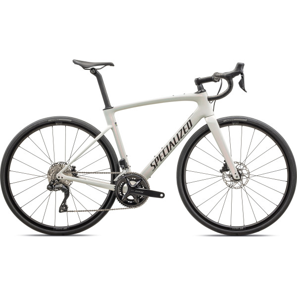 Specialized Roubaix SL8 Comp Road bike | Red Ghost Pearl Over Dune White