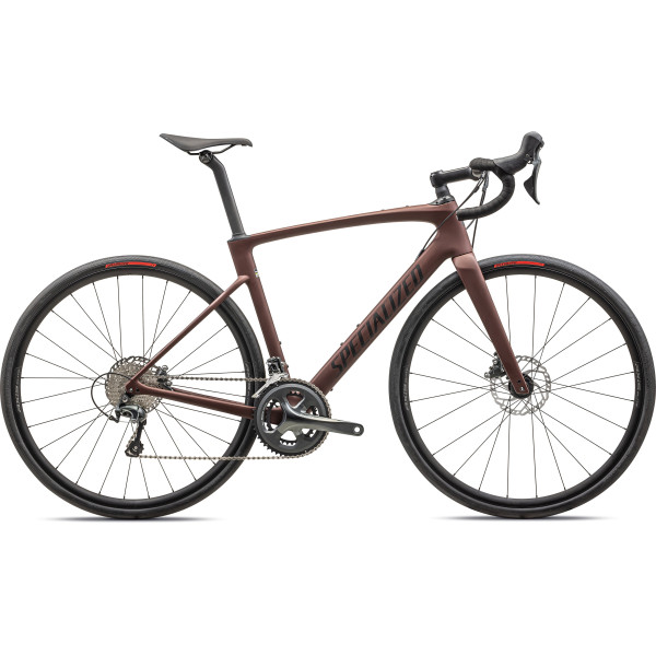 Specialized Roubaix SL8 plento dviratis | Rusted Red - Obsidian