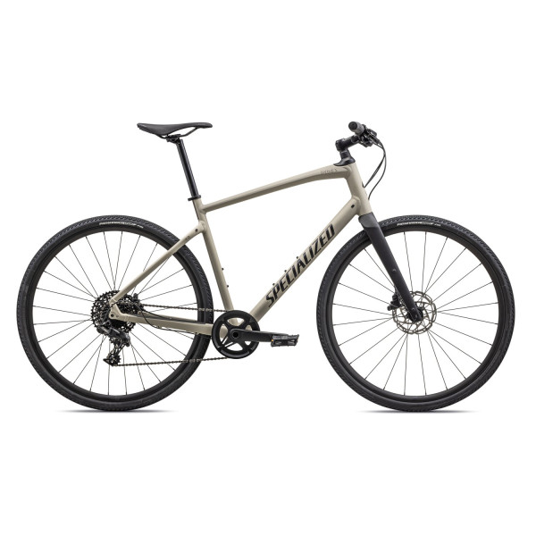 Specialized Sirrus X 4.0 fitness dviratis | Gloss White Mountains - Taupe