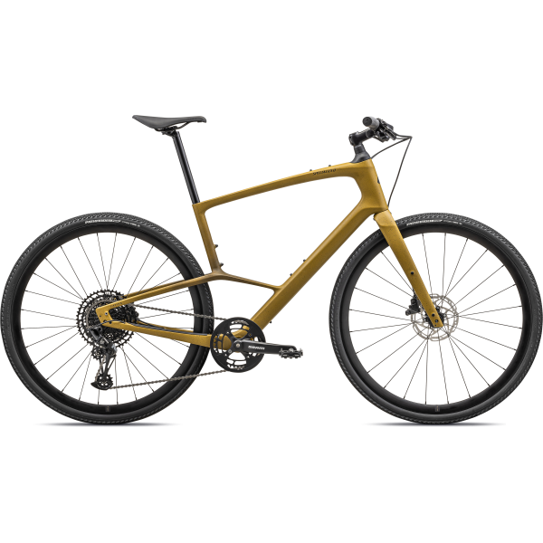 Specialized Sirrus X 5.0 fitness dviratis | Satin Harvest Gold