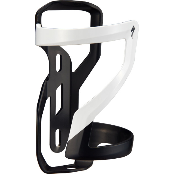 Specialized Zee II Right Bottle Cage | Matte Black - White