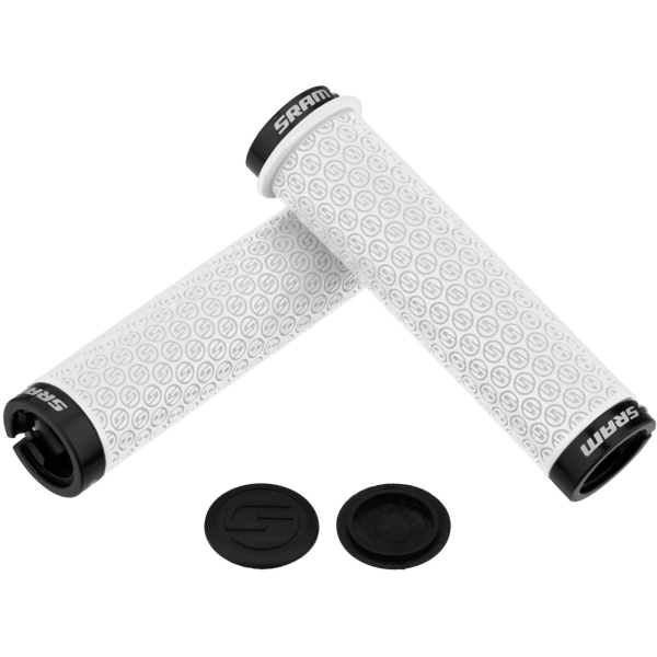 SRAM Locking Silicone Grips | 130 mm | White