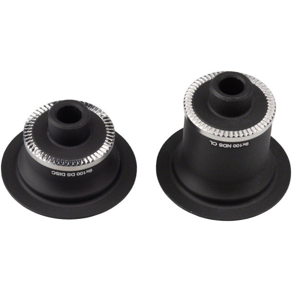 Zipp Front Hub End Caps | Cognition V1/V2 | QR | 9x10 mm | Disc Brake