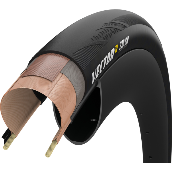 Zipp VectorR SW 28" sulankstoma padanga | Black